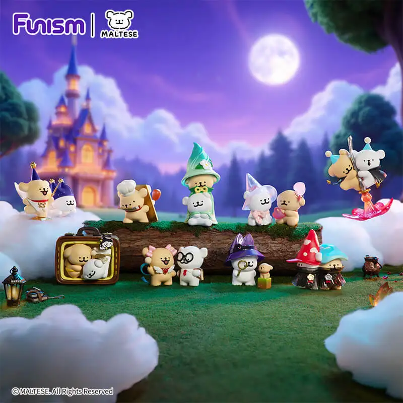 FUNISM Maltese Magic Seekers Series Blind Box Cute Action Figure Best Gift for Kids Collectors Series Blind Box Figures Action 
FUNISM Maltese Magic Seekers Series Blind Box Cute Action Figure Best Gift for Kids Collectors Series Blind Box Figures Action