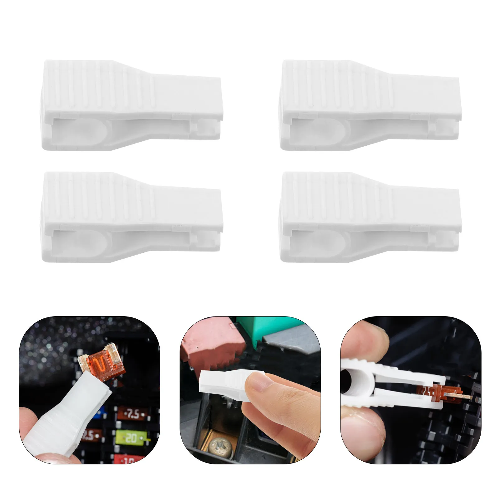 10Pcs Car Fuse Puller Tool Heavy Duty Plastic Fuse Removal Clip for Vehicle Electrical System Maintenance and DIY Repair
10Pcs Car Fuse Puller Tool Heavy Duty Plastic Fuse Removal Clip for Vehicle Electrical System Maintenance and DIY Repair