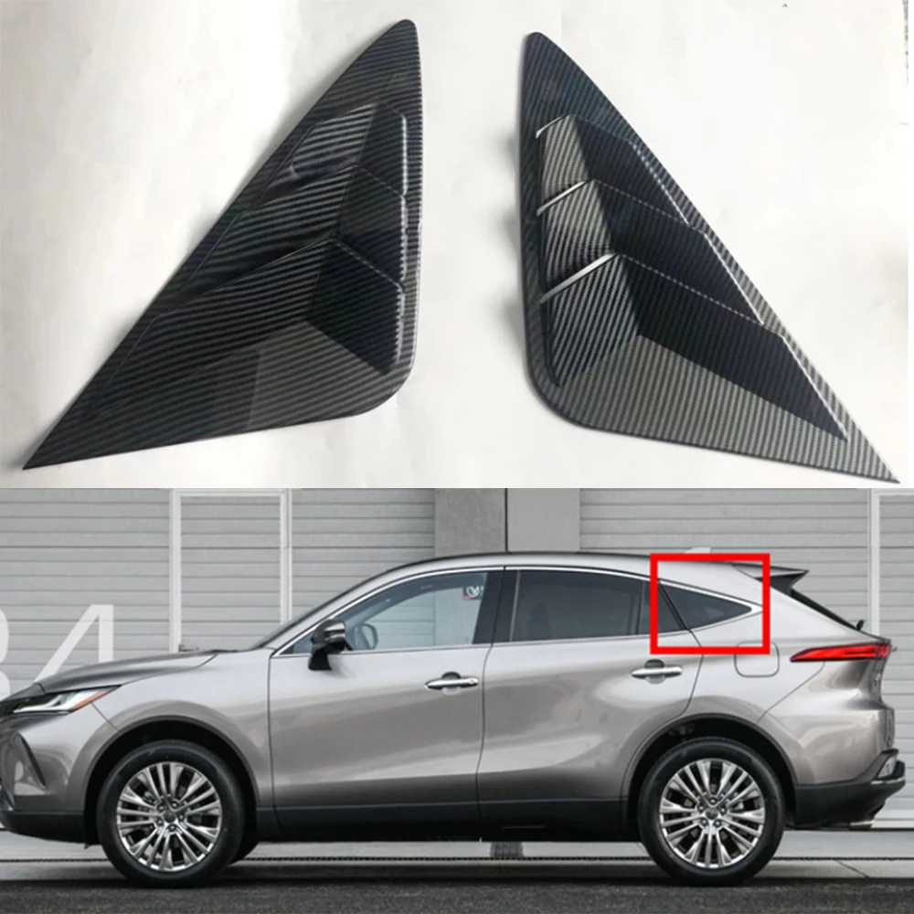 For Toyota HARRIER 2022 Venza 2020 Car Rear Window Louvers Cover Trim Exterior ABS Auto Styling Moldings 2pcs
For Toyota HARRIER 2022 Venza 2020 Car Rear Window Louvers Cover Trim Exterior ABS Auto Styling Moldings 2pcs