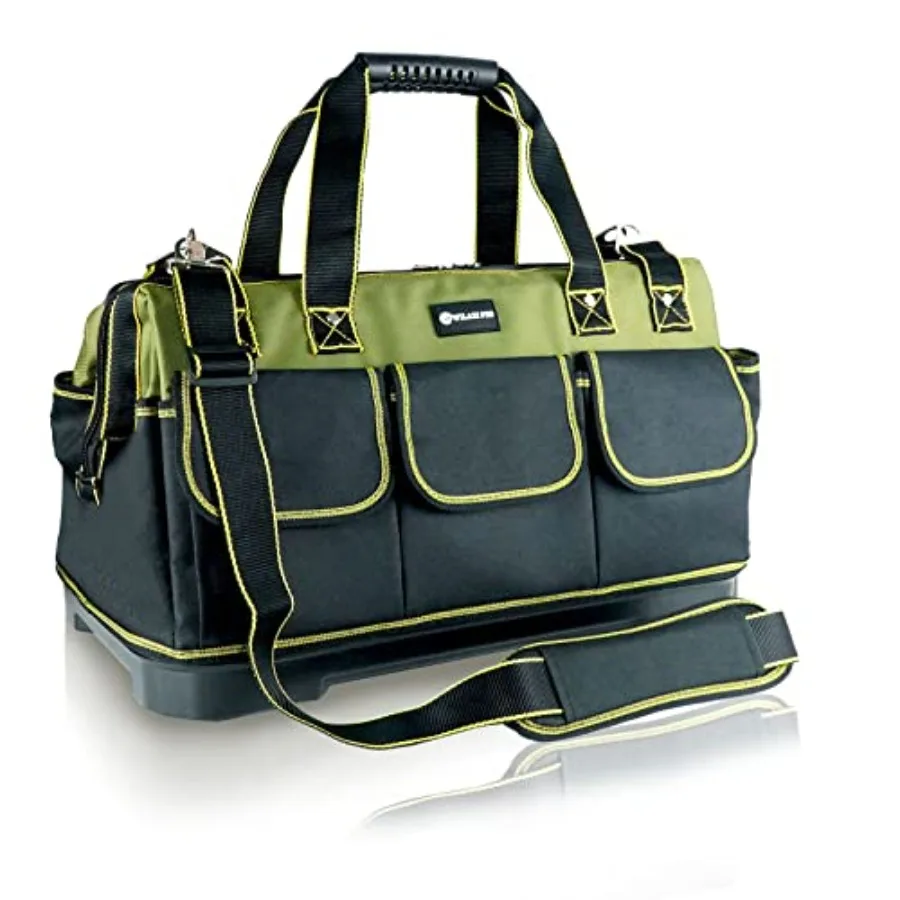 ch for Men Women Heavy Duty with Waterproof Molded Base Large Wide Mouth Tote Artisan Carpenter Electricians Tool Bags Adjustab
ch for Men Women Heavy Duty with Waterproof Molded Base Large Wide Mouth Tote Artisan Carpenter Electricians Tool Bags Adjustab