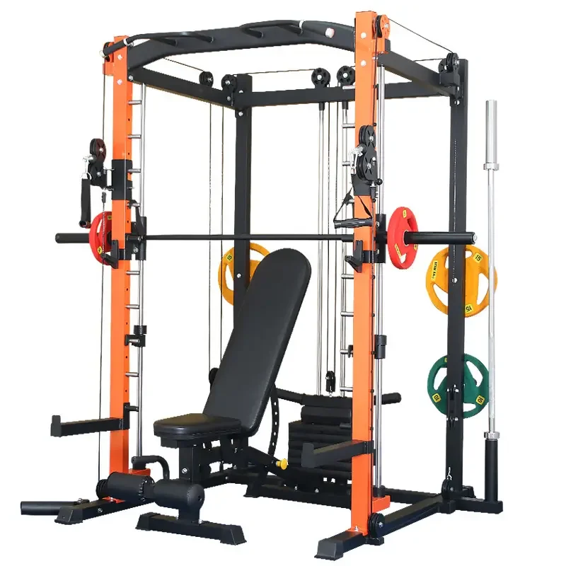 L #Home Barbell Rack Frame Style Squat Stand Multifunctional Gantry Stand Smith Bench Press Stand Small Bird Chest Trainer
L #Home Barbell Rack Frame Style Squat Stand Multifunctional Gantry Stand Smith Bench Press Stand Small Bird Chest Trainer