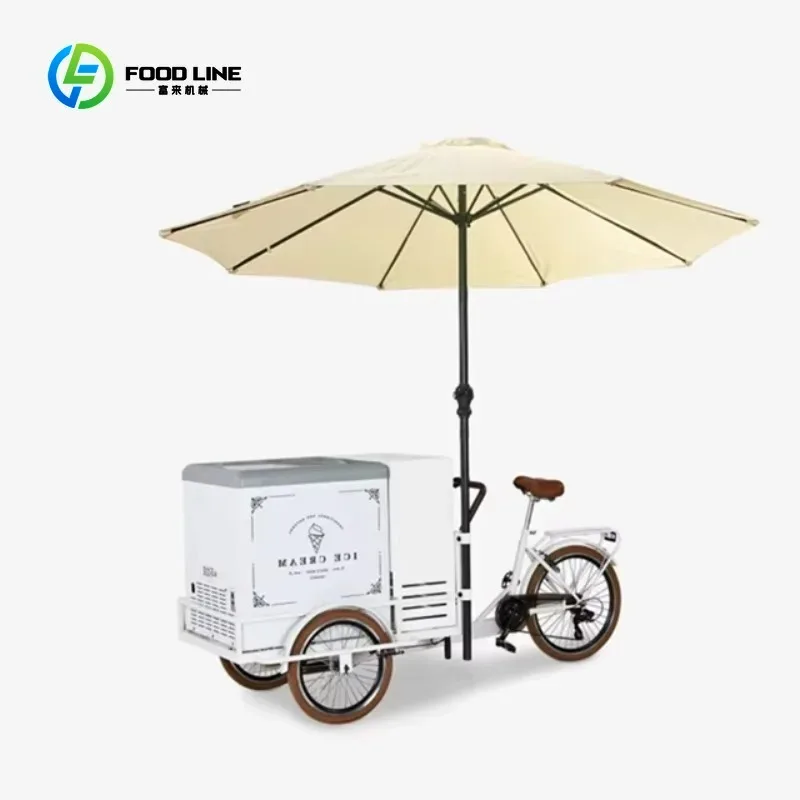 Customized Premium Quality Aluminum Fiberglass 4-Wheeled Small Refrigerated Ice Cream Cart Trolley for sale
Customized Premium Quality Aluminum Fiberglass 4-Wheeled Small Refrigerated Ice Cream Cart Trolley for sale