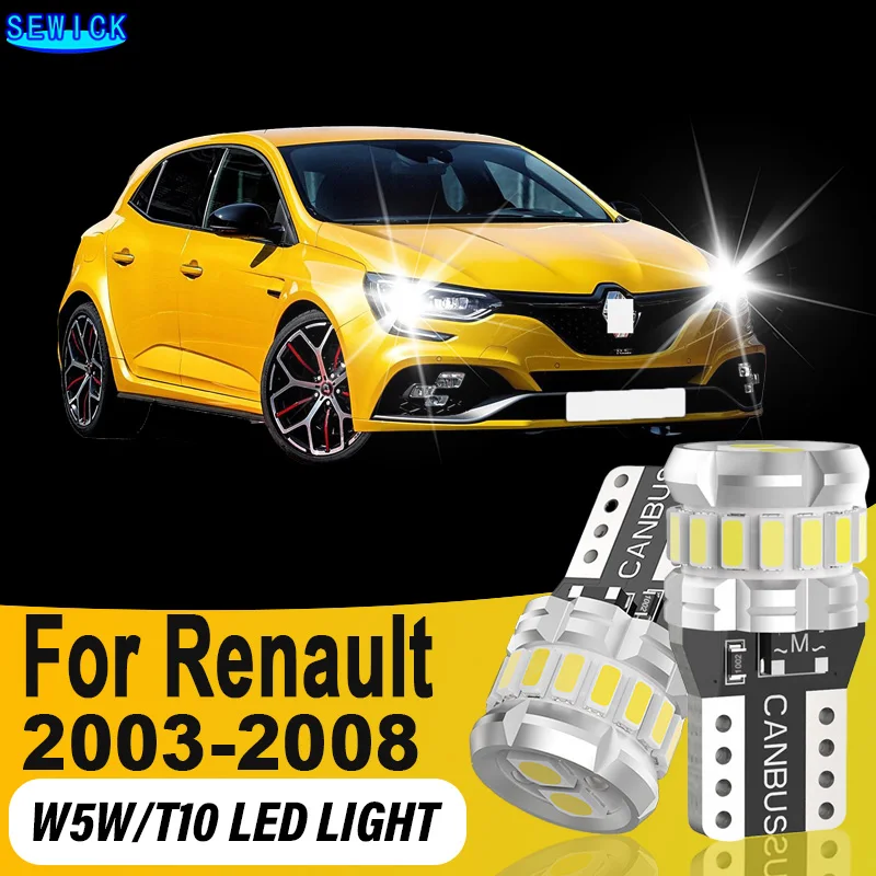 2x LED Bulb T10 Light Canbus Car Dome Trunk License Plate Lamp For Renault II MK2 Coupe Cabriolet 2003 2004 2005 2006 2007 2008
2x LED Bulb T10 Light Canbus Car Dome Trunk License Plate Lamp For Renault II MK2 Coupe Cabriolet 2003 2004 2005 2006 2007 2008
