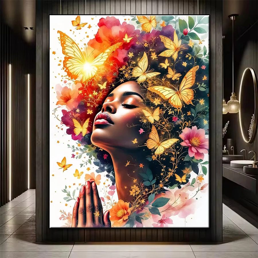 5D Diamond Embroidery Picture Kit New Abstract Art Butterfly Woman Flower Diamond Painting Mosaic Cross Stitch Adult Decoration
5D Diamond Embroidery Picture Kit New Abstract Art Butterfly Woman Flower Diamond Painting Mosaic Cross Stitch Adult Decoration