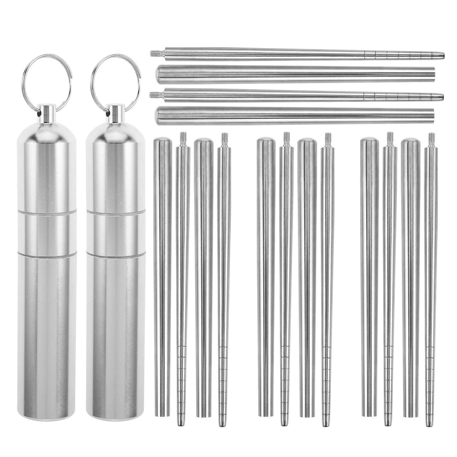 2Sets Foldable Chopsticks Portable Stainless Steel Reusable Utensils Case Compact Folding Cutlery Camping Hiking Picnic Travel
2Sets Foldable Chopsticks Portable Stainless Steel Reusable Utensils Case Compact Folding Cutlery Camping Hiking Picnic Travel