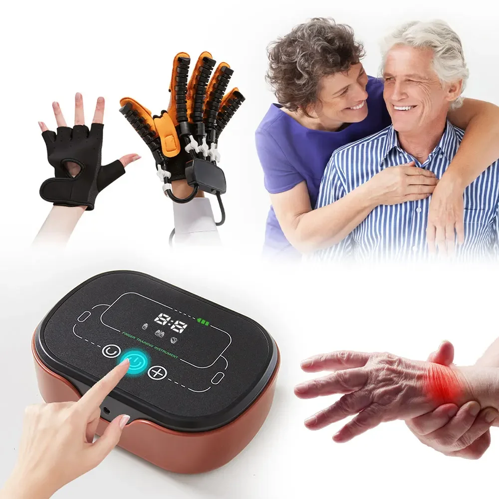Rechargeable Rehabilitation Robot Glove for Stroke Hand Function Recover Hemiplegia Cerebral Infarction Training Finger Exercise
Rechargeable Rehabilitation Robot Glove for Stroke Hand Function Recover Hemiplegia Cerebral Infarction Training Finger Exercise