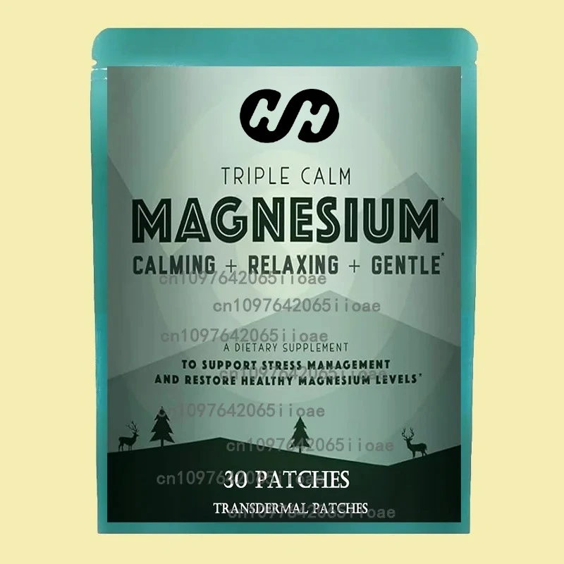 30 Patches Magnesium Complex Compound Transdermal Patches Support Calm, Restful Mood & Muscle
30 Patches Magnesium Complex Compound Transdermal Patches Support Calm, Restful Mood & Muscle