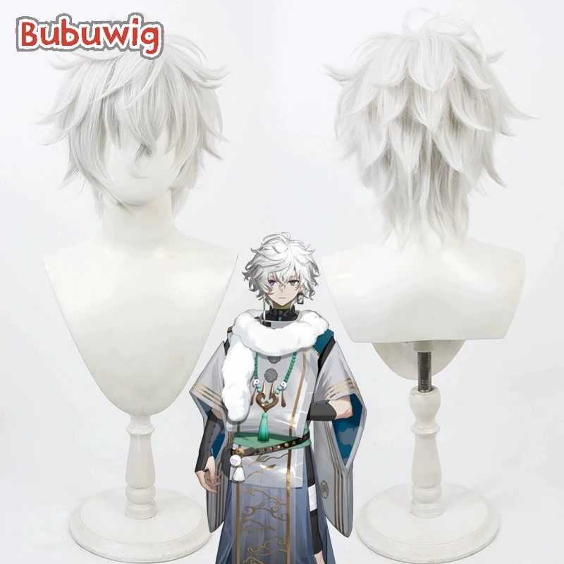 Bubuwig Synthetic Hair Murakumo Kagetsu Cosplay Wigs Virtual YouTuber Murakumo Kagetsu 30cm Silver White Men Wig Heat Resistant
Bubuwig Synthetic Hair Murakumo Kagetsu Cosplay Wigs Virtual YouTuber Murakumo Kagetsu 30cm Silver White Men Wig Heat Resistant