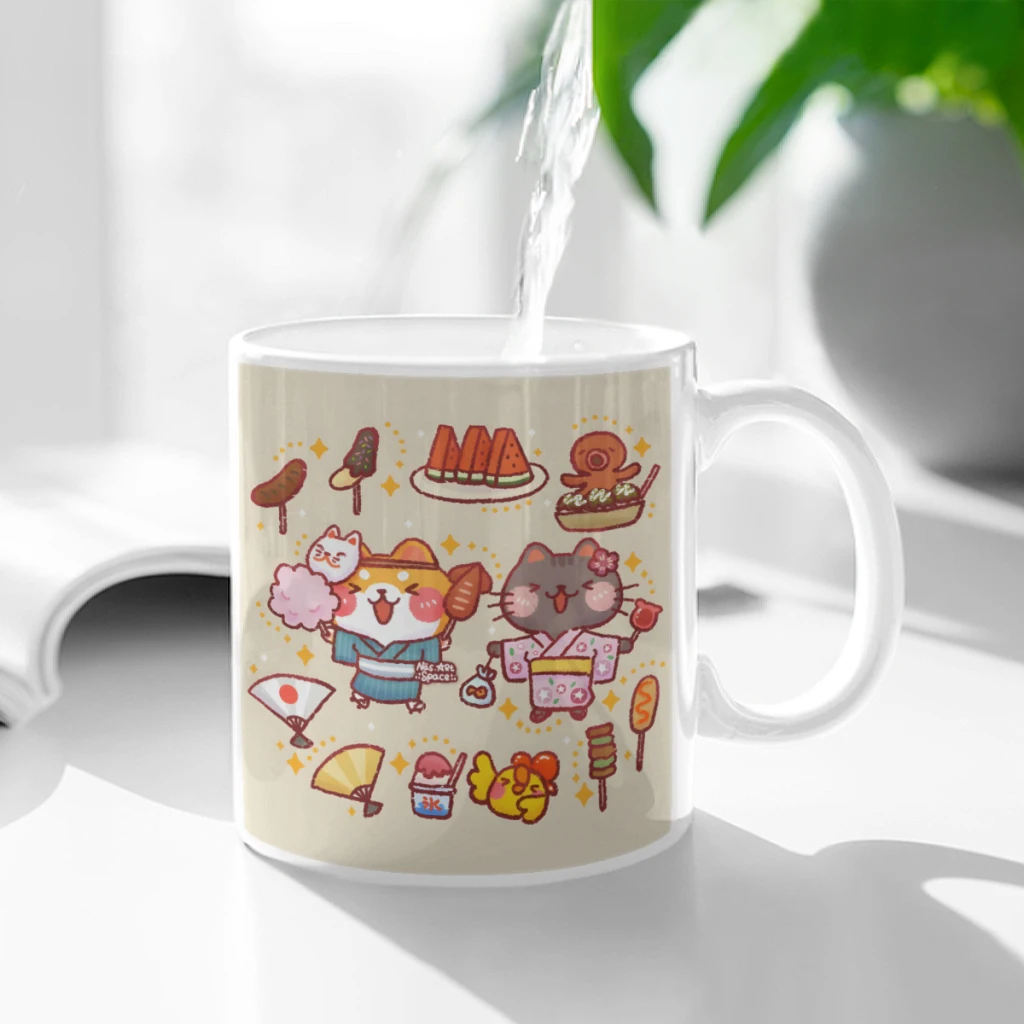 Japanese Summer Festival Ceramic Cup Coffee Oatmeal Breakfast Cup Creative Personality Mug
Japanese Summer Festival Ceramic Cup Coffee Oatmeal Breakfast Cup Creative Personality Mug