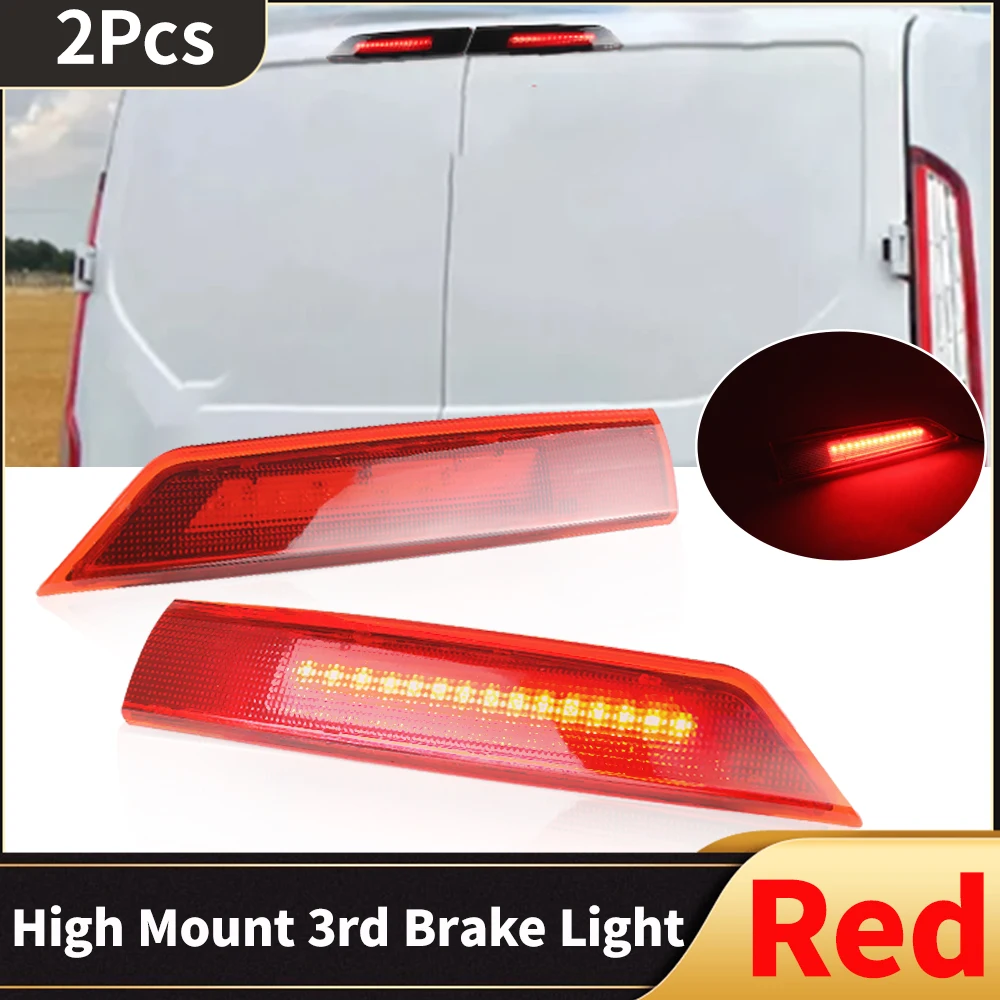 2Pcs For Ford Transit Custom 2016-up 12V LED 3rd Third Brake Light Rear High Level Mount Stop Lamp Accessories OEM# 2009953
2Pcs For Ford Transit Custom 2016-up 12V LED 3rd Third Brake Light Rear High Level Mount Stop Lamp Accessories OEM# 2009953