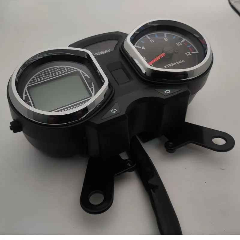Universal 12V Digital Backlight Odometer LED LCD Motorcycle Speedometer for EN125-3F-3A GT
Universal 12V Digital Backlight Odometer LED LCD Motorcycle Speedometer for EN125-3F-3A GT