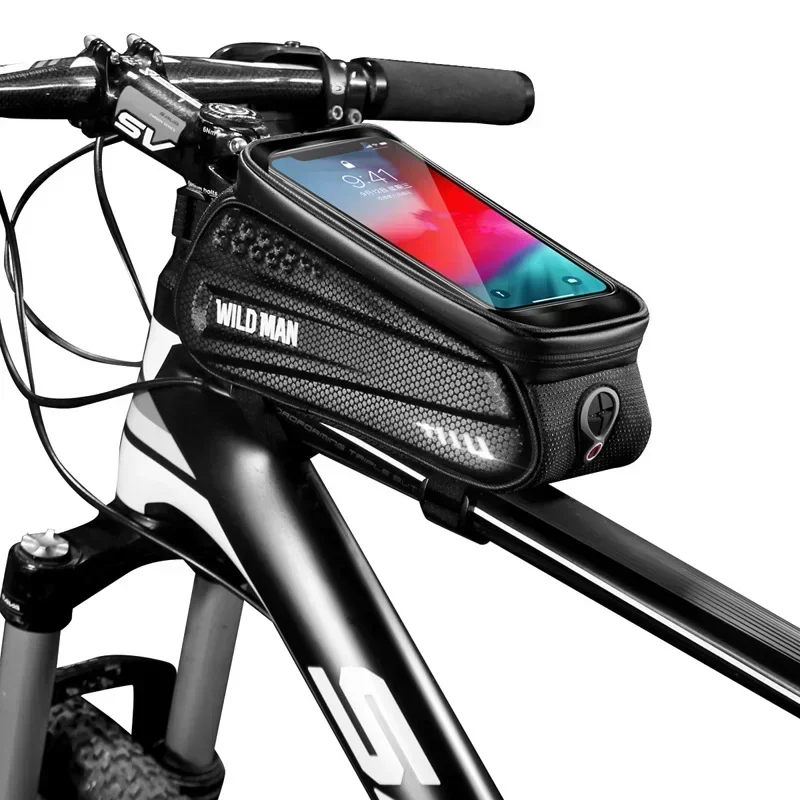 Bicycle Bag Waterproof Front Bike Cycling Bag 6.5 inch Mobile Phone Top Tube Handlebar Bags Mountain Cycling Accessorie
Bicycle Bag Waterproof Front Bike Cycling Bag 6.5 inch Mobile Phone Top Tube Handlebar Bags Mountain Cycling Accessorie