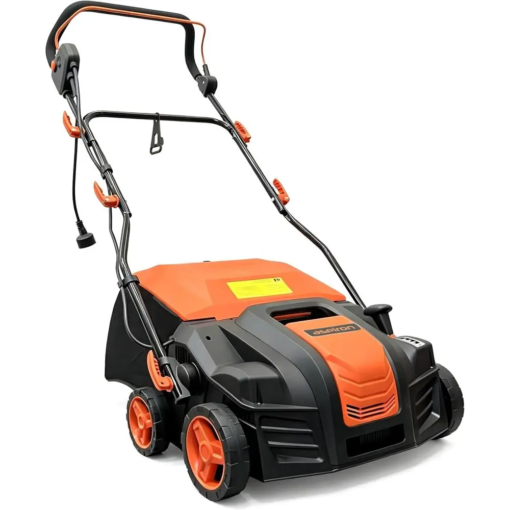 16” Artiicial Tur Vacuum, 1800w Grass Sweeper 15 Amp Lawn Sweeper Yard Power Brush with 55L Removable Lea Collection Bag, Quick-
16” Artiicial Tur Vacuum, 1800w Grass Sweeper 15 Amp Lawn Sweeper Yard Power Brush with 55L Removable Lea Collection Bag, Quick-