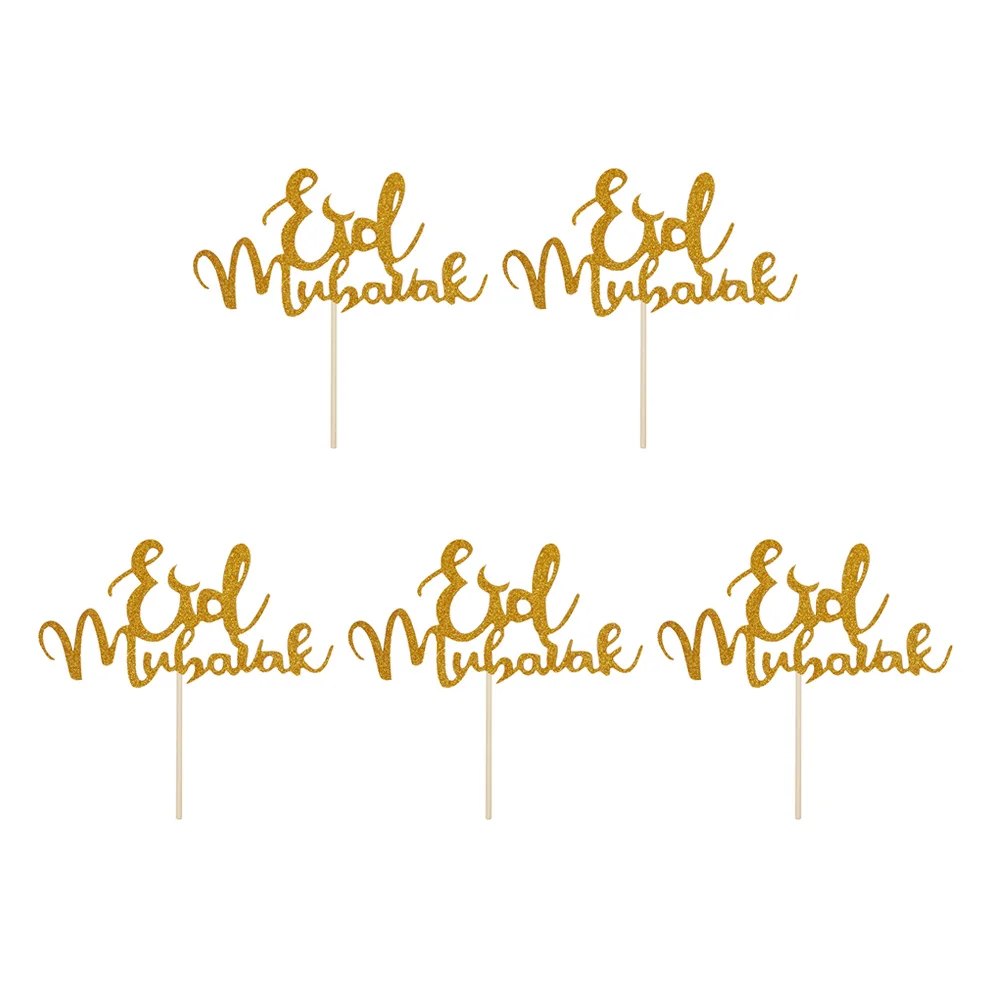 5 Pcs Decor Topper Muslim Cupcake Pick Decoration Celebrations Cake Decoration Eid Mubarak Party Supplies Cake Plugins
5 Pcs Decor Topper Muslim Cupcake Pick Decoration Celebrations Cake Decoration Eid Mubarak Party Supplies Cake Plugins