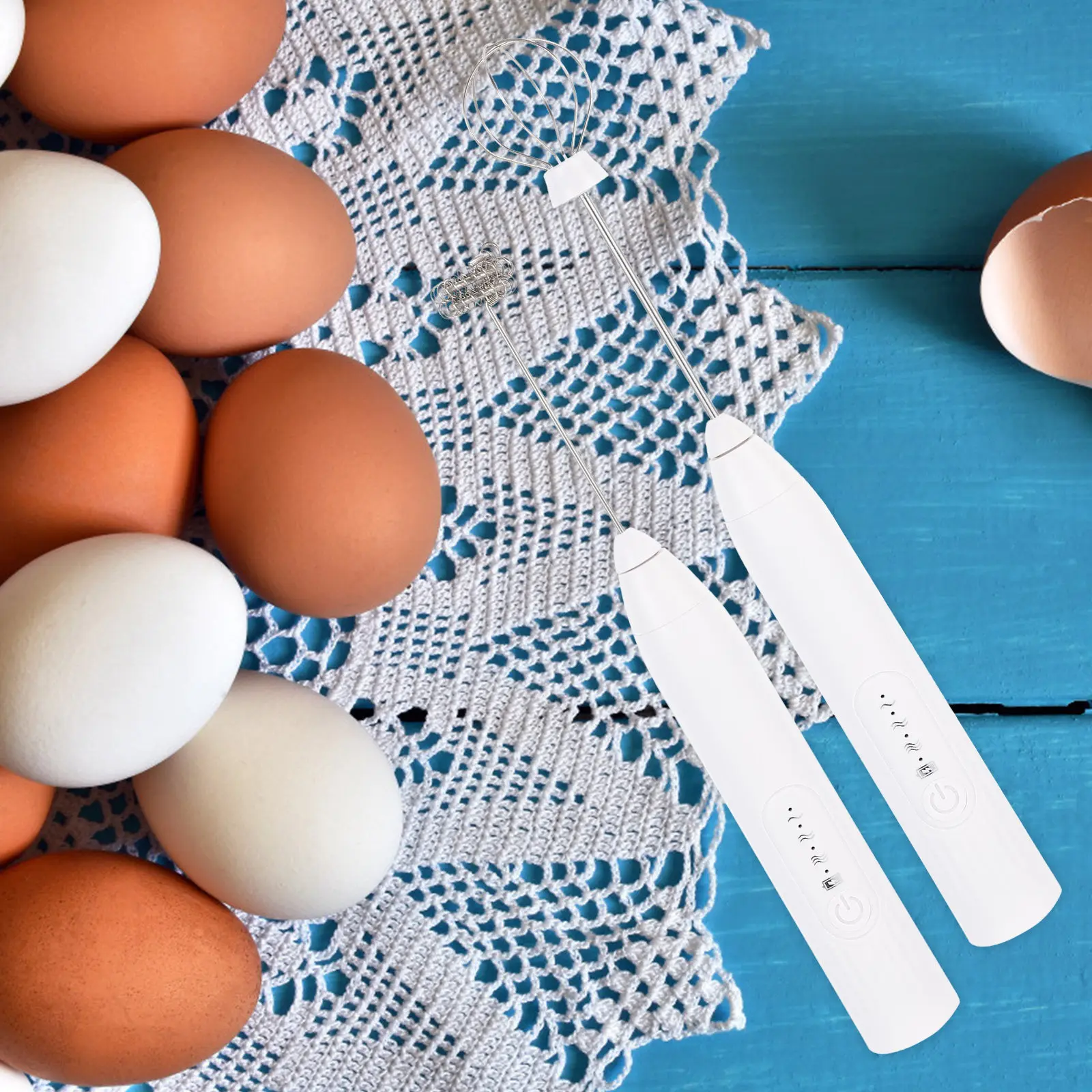 Набор из 1 электрического ручного вспенивателя молока с USB-зарядкой, кухонный миксер для кофе, взбивания пены и топпингов, для домашнего использования, кухонные и барные принадлежности
Набор из 1 электрического ручного вспенивателя молока с USB-зарядкой, кухонный миксер для кофе, взбивания пены и топпингов, для домашнего использования, кухонные и барные принадлежности