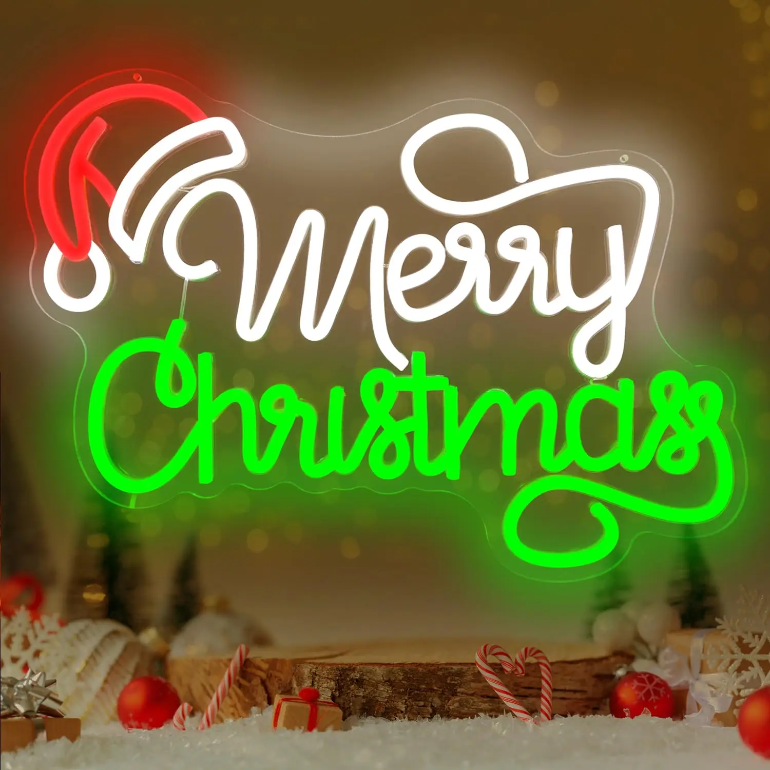 Merry Christmas Neon Sign LED Signs Dimmable Neon Light Sign for Xmas Party Neon Wall Signs Decor Gifts Light Up Sign
Merry Christmas Neon Sign LED Signs Dimmable Neon Light Sign for Xmas Party Neon Wall Signs Decor Gifts Light Up Sign