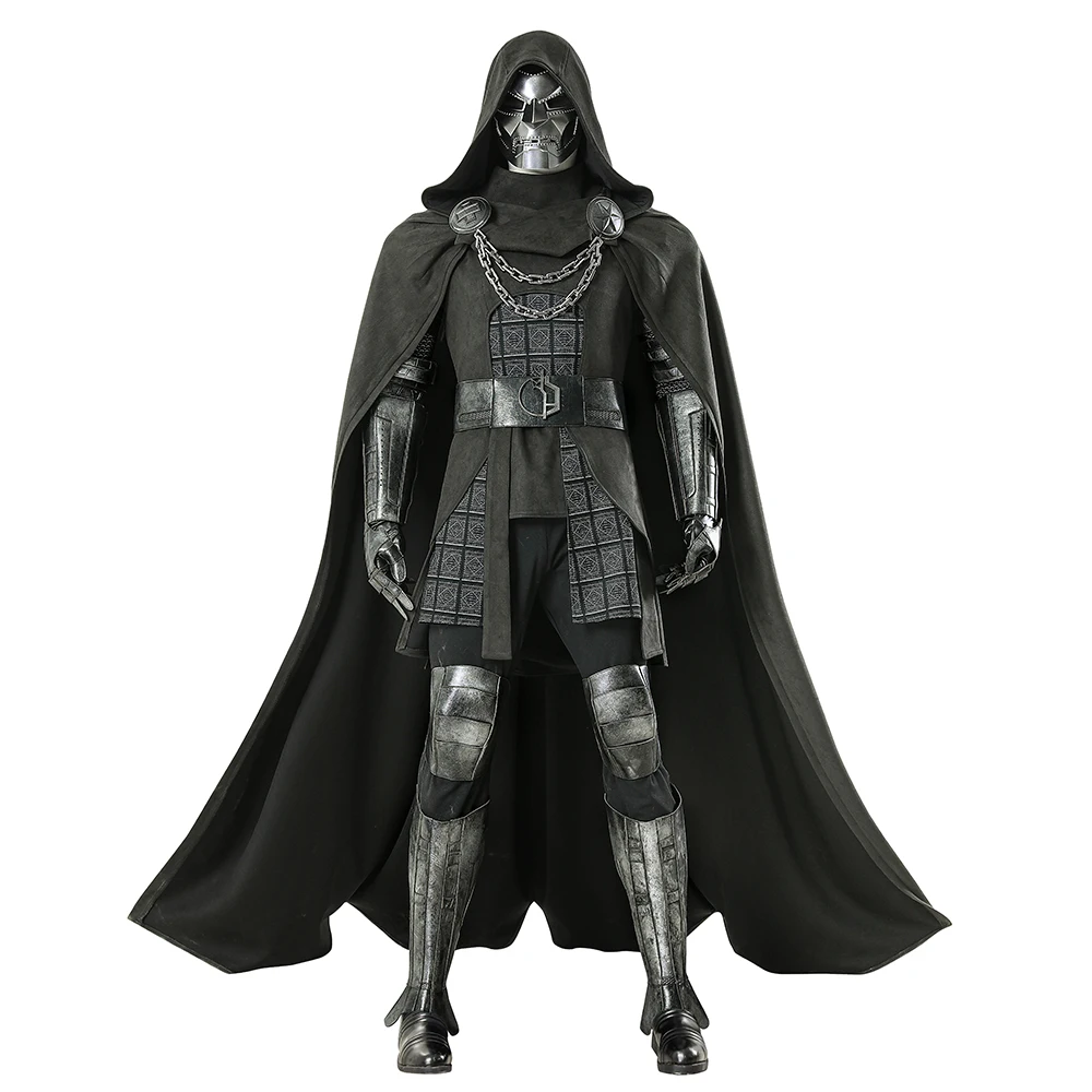 Костюм для косплея Doomsday Doctor Doom, униформа на Хэллоуин, карнавал, вечеринку, Рождество, ролевая одежда, одежда для мужчин
Костюм для косплея Doomsday Doctor Doom, униформа на Хэллоуин, карнавал, вечеринку, Рождество, ролевая одежда, одежда для мужчин