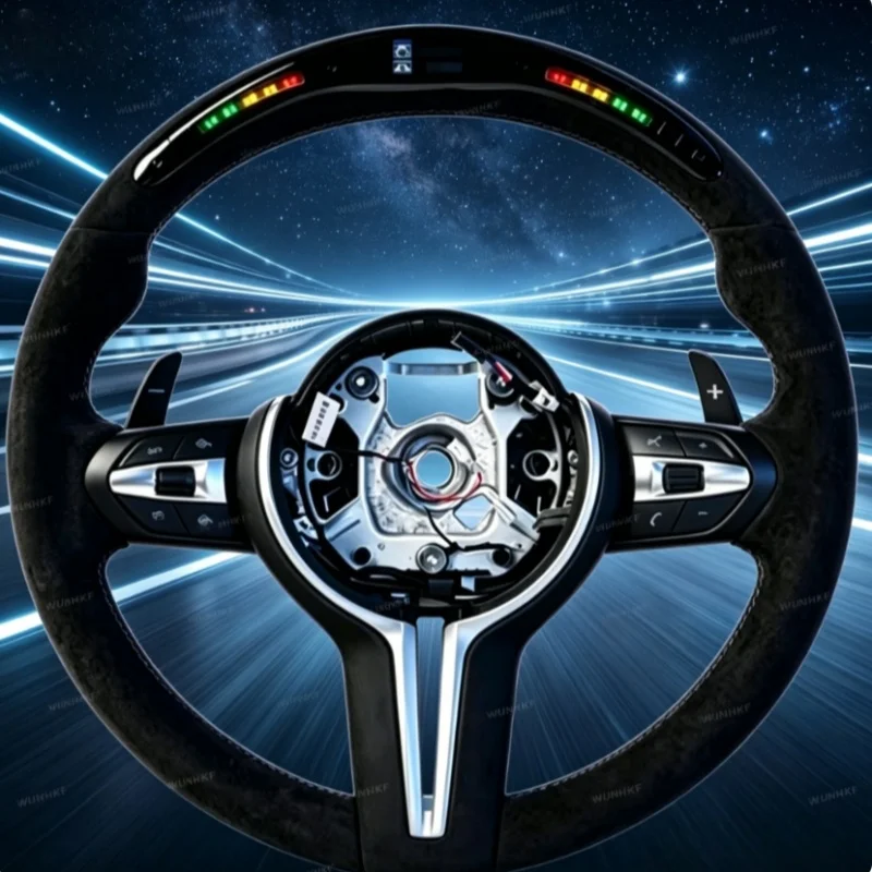 Factory Direct Sale LED Suede Steering Wheel For BMW F10 F20 F30 F32 F22 M3 M5 Accessories Non-Slip Grip Durable Steering Wheel
Factory Direct Sale LED Suede Steering Wheel For BMW F10 F20 F30 F32 F22 M3 M5 Accessories Non-Slip Grip Durable Steering Wheel