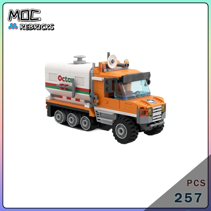 MOC Arctic Expedition Half-Track Fuel Truck Building Blocks Set Polar Research Supply Transport Vehicle Model Gift
MOC Arctic Expedition Half-Track Fuel Truck Building Blocks Set Polar Research Supply Transport Vehicle Model Gift