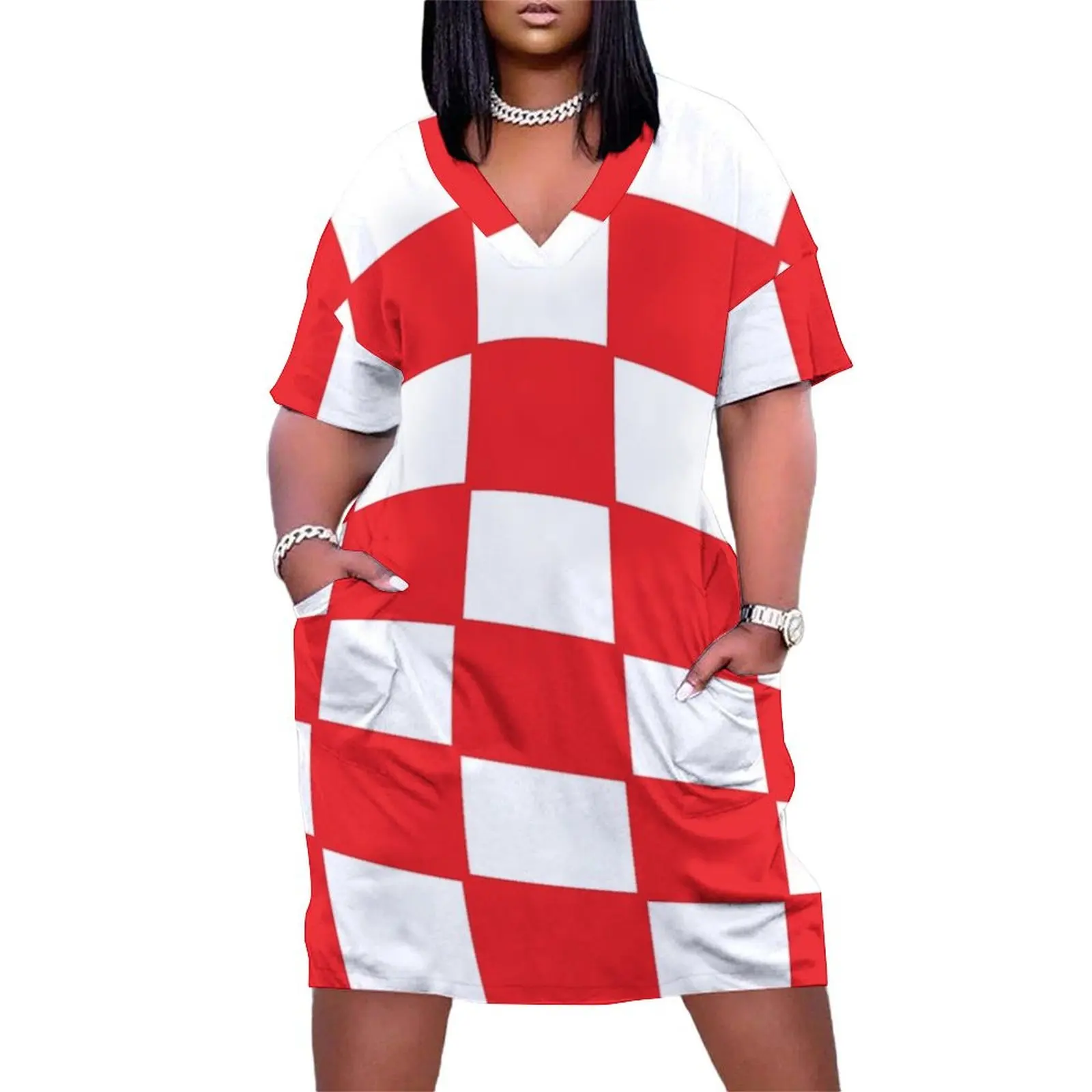 Croatia red chess board Loose Pocket Dress evening dresses luxury 2025 elegant dress Dresses
Croatia red chess board Loose Pocket Dress evening dresses luxury 2025 elegant dress Dresses