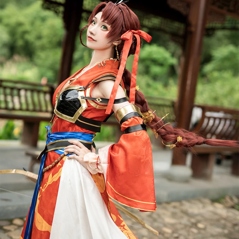 Sun Shangxiang Cosplay Costume Ashes of The Kingdom Wig Shoes Bow Props Halloween Christmas Party Masquerade Anime Shows
Sun Shangxiang Cosplay Costume Ashes of The Kingdom Wig Shoes Bow Props Halloween Christmas Party Masquerade Anime Shows