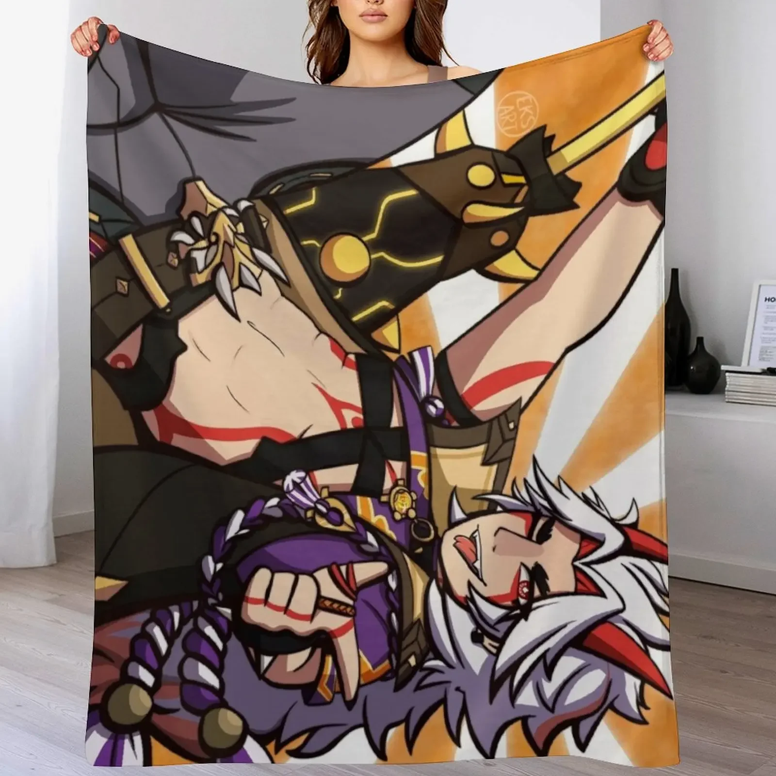 Arataki Itto Throw Blanket Long Lasting Soft Plush Blanket for Daily Use
Arataki Itto Throw Blanket Long Lasting Soft Plush Blanket for Daily Use