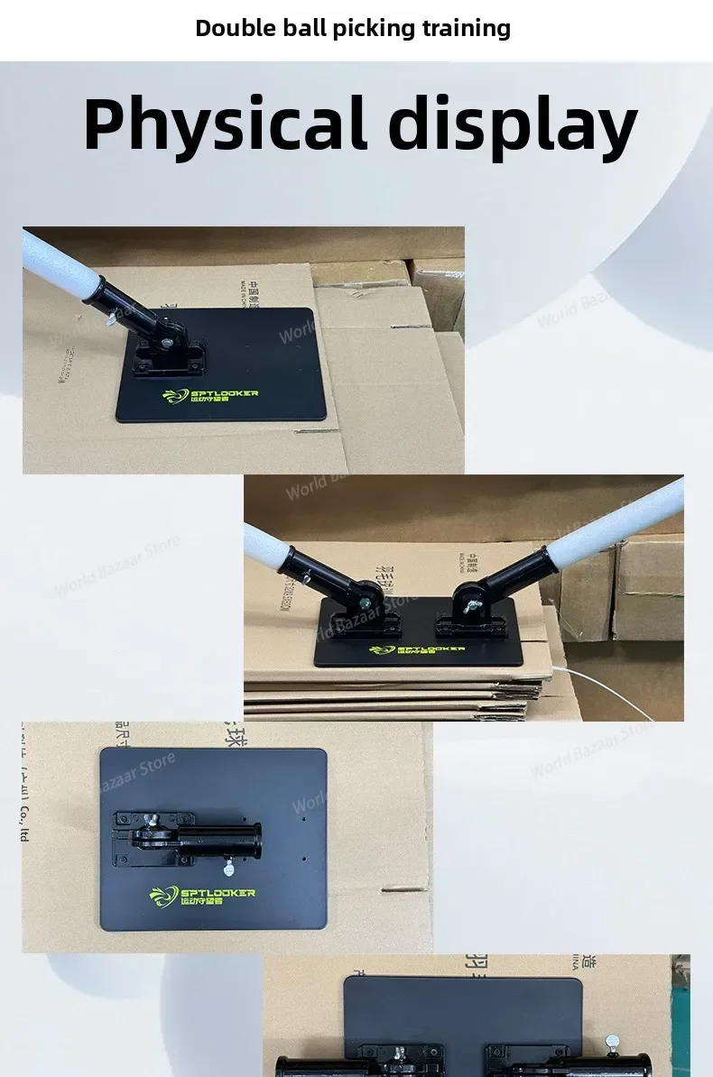 badminton Pick Training device, single and double player practice training device, adjustable for indoor and outdoor use
badminton Pick Training device, single and double player practice training device, adjustable for indoor and outdoor use