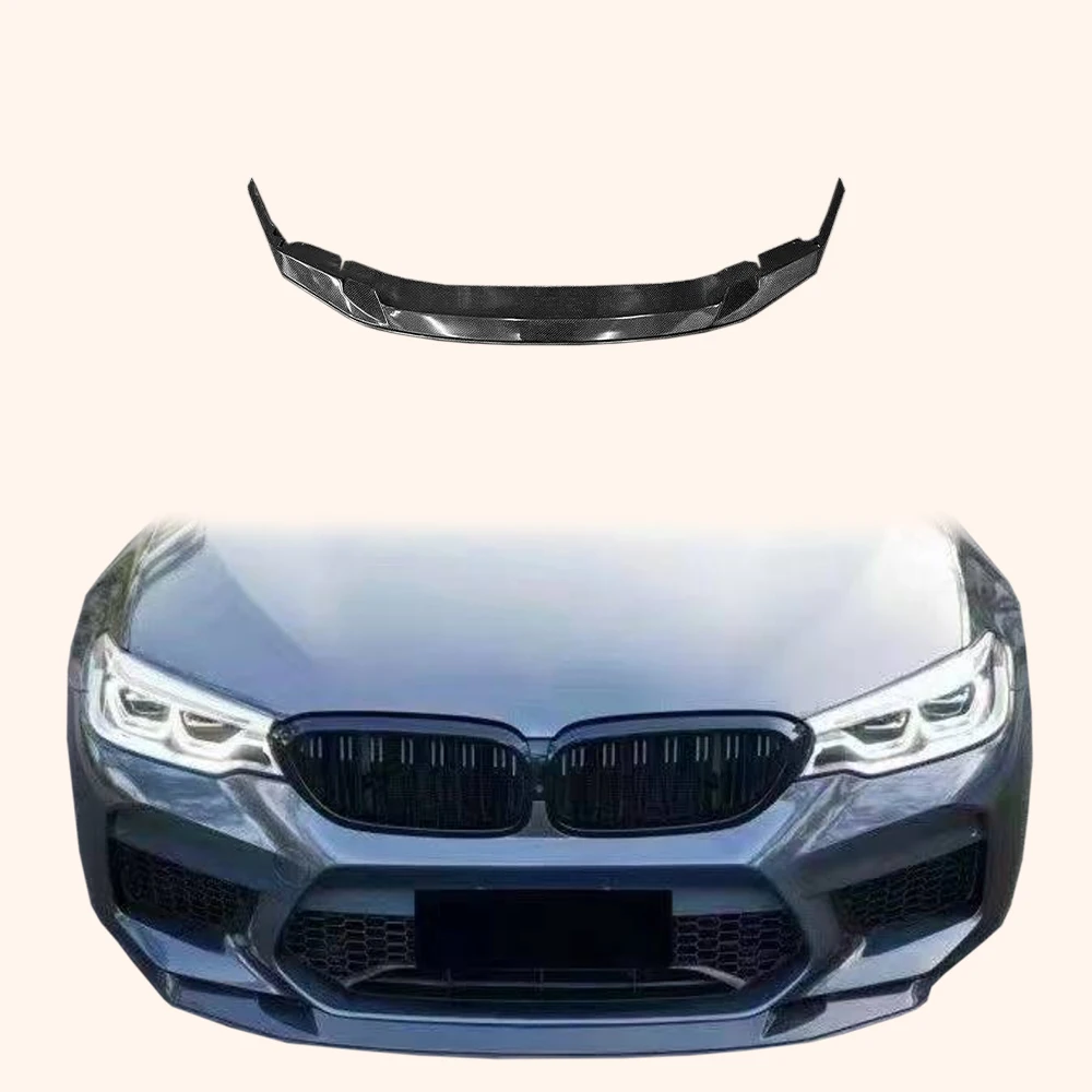 GTS Style Carbon Fiber Front Bumper Lip for BMW M5 F90 4 Door 2017-19 Body Parts Only
GTS Style Carbon Fiber Front Bumper Lip for BMW M5 F90 4 Door 2017-19 Body Parts Only