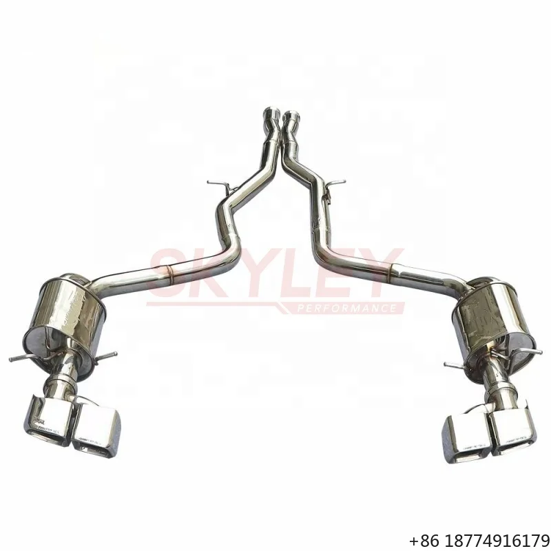 Valved Catback for CLS63 2012~2018 W218 5.5L V8 Twin Turbo 304 Stainless Steel Sport Valved Exhaust Pipe
Valved Catback for CLS63 2012~2018 W218 5.5L V8 Twin Turbo 304 Stainless Steel Sport Valved Exhaust Pipe