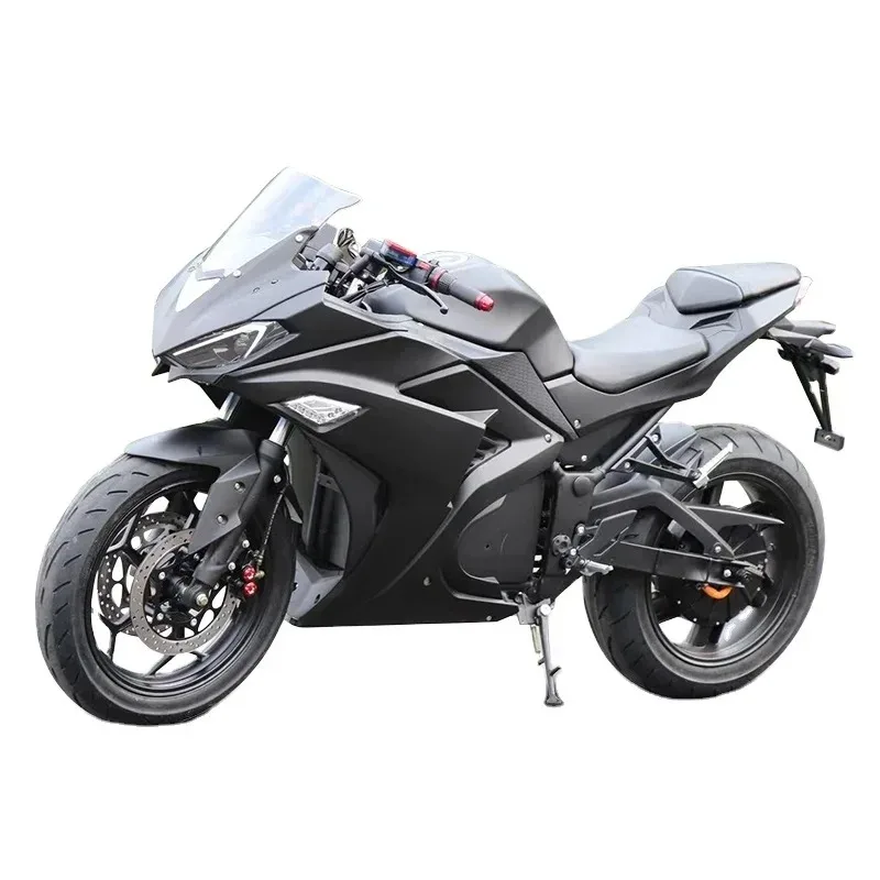 Adult Electric Motorcycle, 3000W 72V Scooter Bike, Max Speed 130km/h 80mph, Brushless Motor, Hydraulic Disc Brake, E Bike
Adult Electric Motorcycle, 3000W 72V Scooter Bike, Max Speed 130km/h 80mph, Brushless Motor, Hydraulic Disc Brake, E Bike