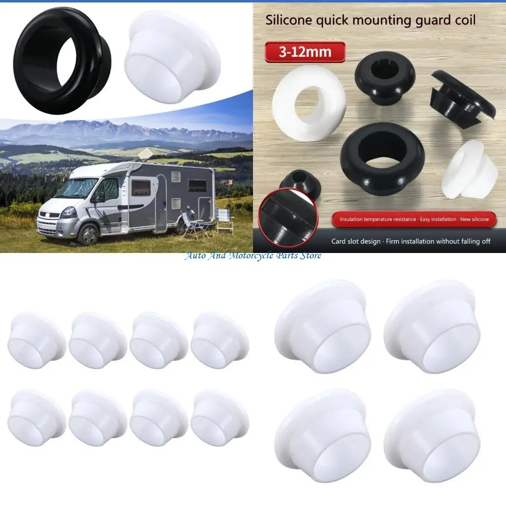 P9FD Not Slip Rubber Grommets for Secure Cooking Heat Resistant & Easy To Adjust Size Grommets Portable Stove Enhancements
P9FD Not Slip Rubber Grommets for Secure Cooking Heat Resistant & Easy To Adjust Size Grommets Portable Stove Enhancements