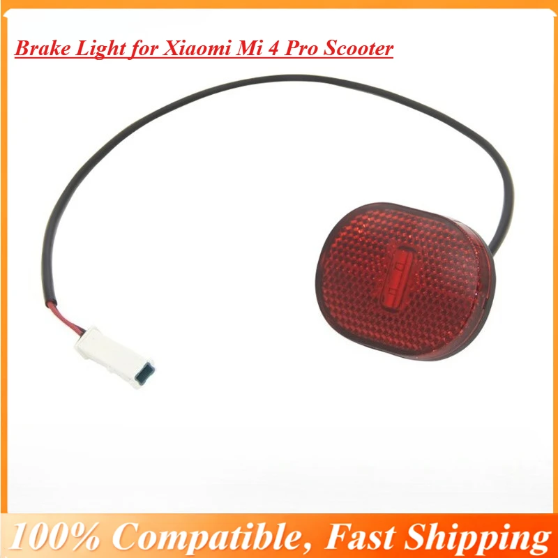 Original High Brightness Rear Fender Brake Light for Xiaomi Mi 4 Pro Scooter, Red LED Warning Tail Light, Replacement Part
Original High Brightness Rear Fender Brake Light for Xiaomi Mi 4 Pro Scooter, Red LED Warning Tail Light, Replacement Part