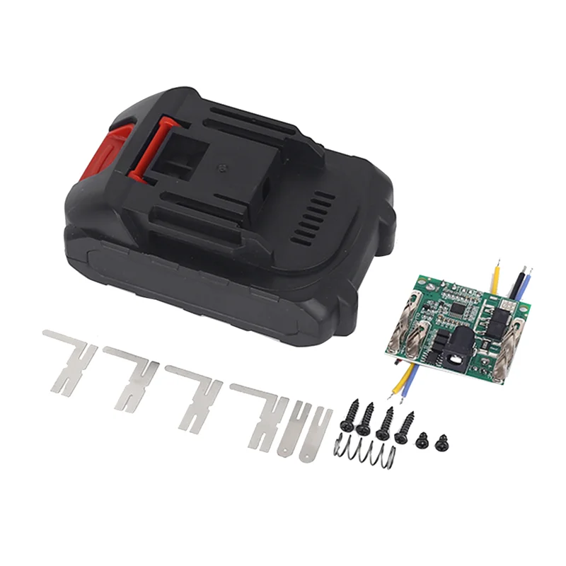 Battery Plastic Case+Lithium Battery Protective Board for Makita 5-Cell Battery Tool Battery Case Kit
Battery Plastic Case+Lithium Battery Protective Board for Makita 5-Cell Battery Tool Battery Case Kit