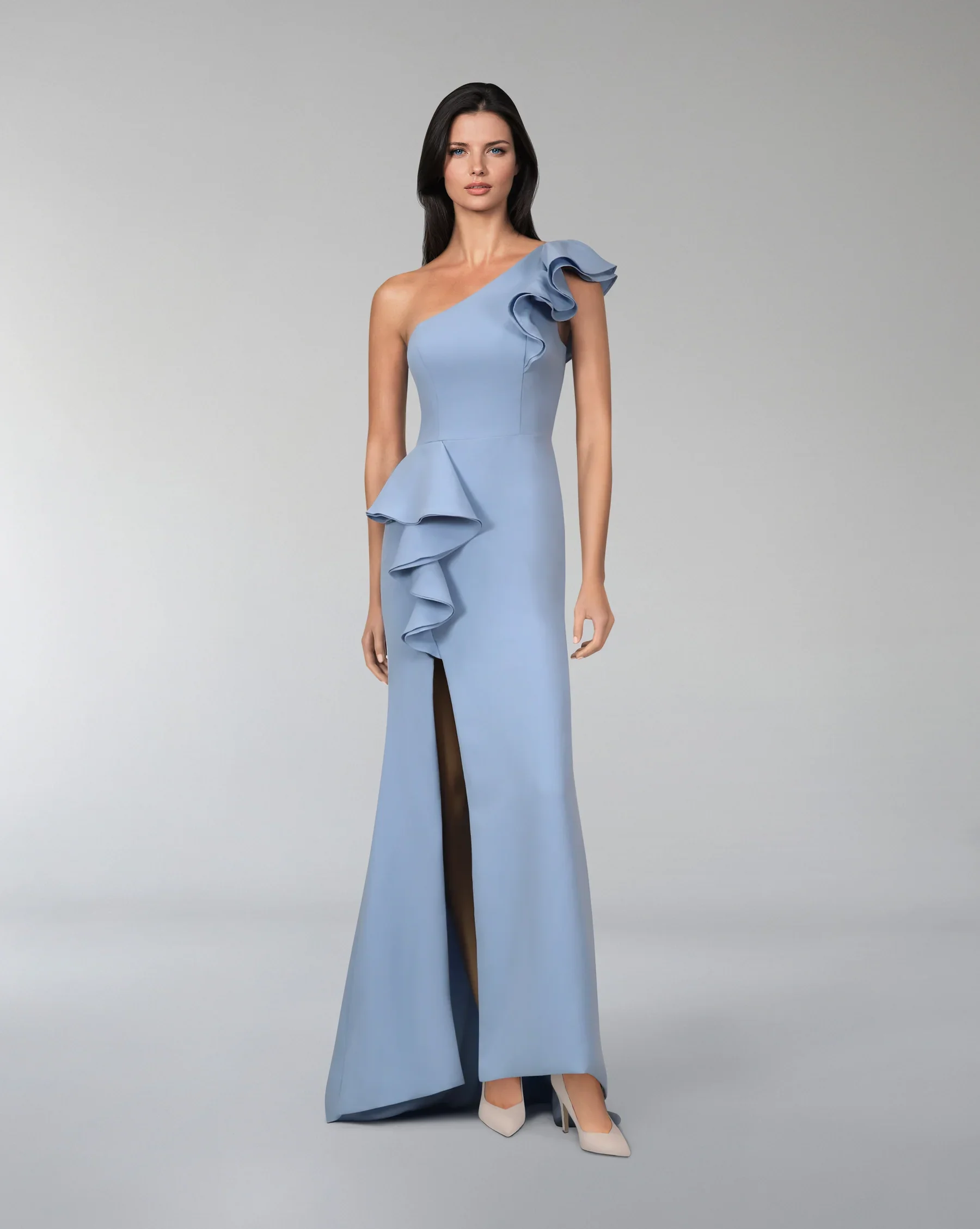 Mina One Shoulder Dresses for Special Events Customized Off the Shoulder Ruffles. Front Split Evening Dresses Women Elegant Prom
Mina One Shoulder Dresses for Special Events Customized Off the Shoulder Ruffles. Front Split Evening Dresses Women Elegant Prom