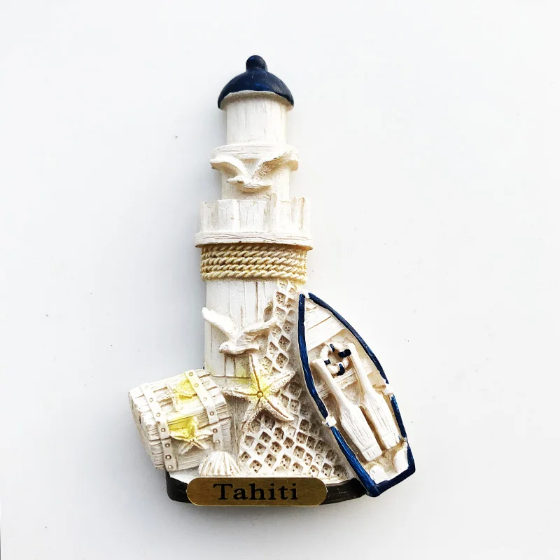 Resin Fridge Magnet for Tourist Souvenir, French Tourist Souvenir, Taciti Island, Lighthouse, Boat, Refrigerator Sticker
Resin Fridge Magnet for Tourist Souvenir, French Tourist Souvenir, Taciti Island, Lighthouse, Boat, Refrigerator Sticker