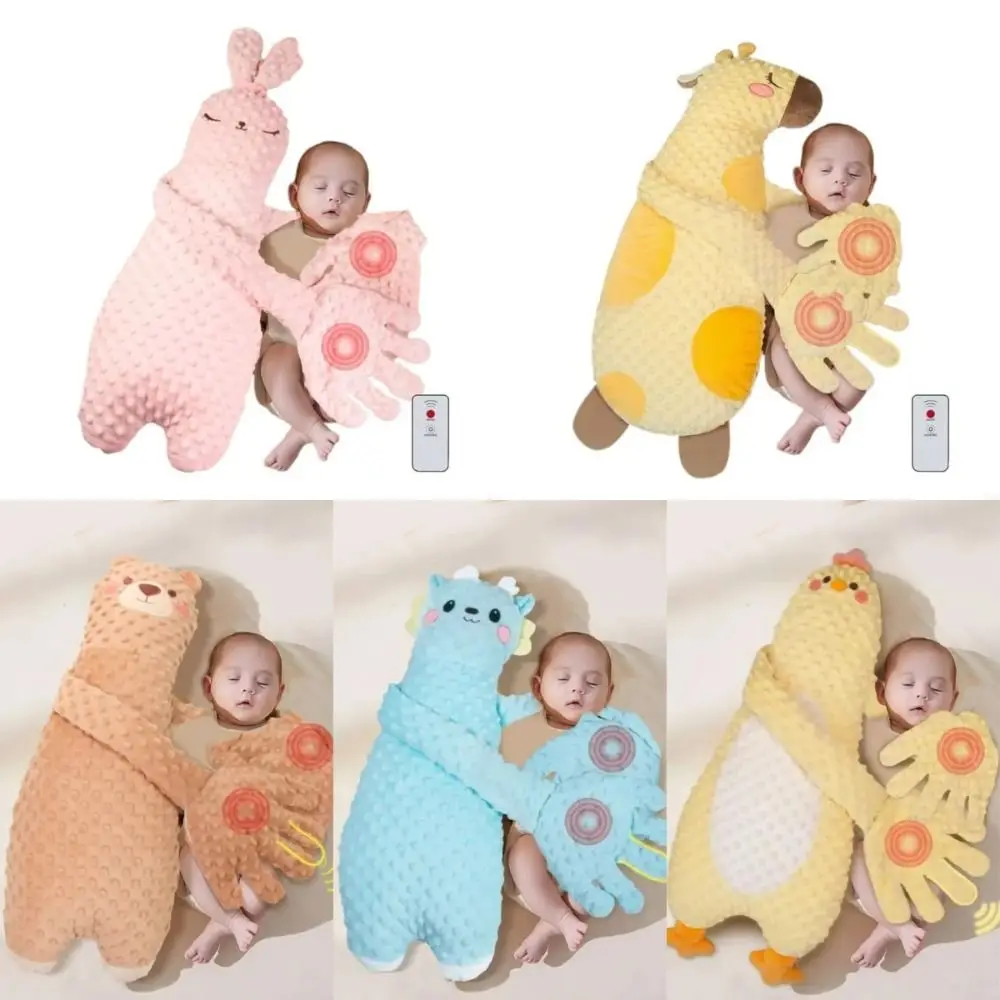 New Electric Baby Sleeping Palm Washable Soft Velvet Baby Hand Pillow with Remote Control Comfortable Baby Patting Toy Newborns
New Electric Baby Sleeping Palm Washable Soft Velvet Baby Hand Pillow with Remote Control Comfortable Baby Patting Toy Newborns