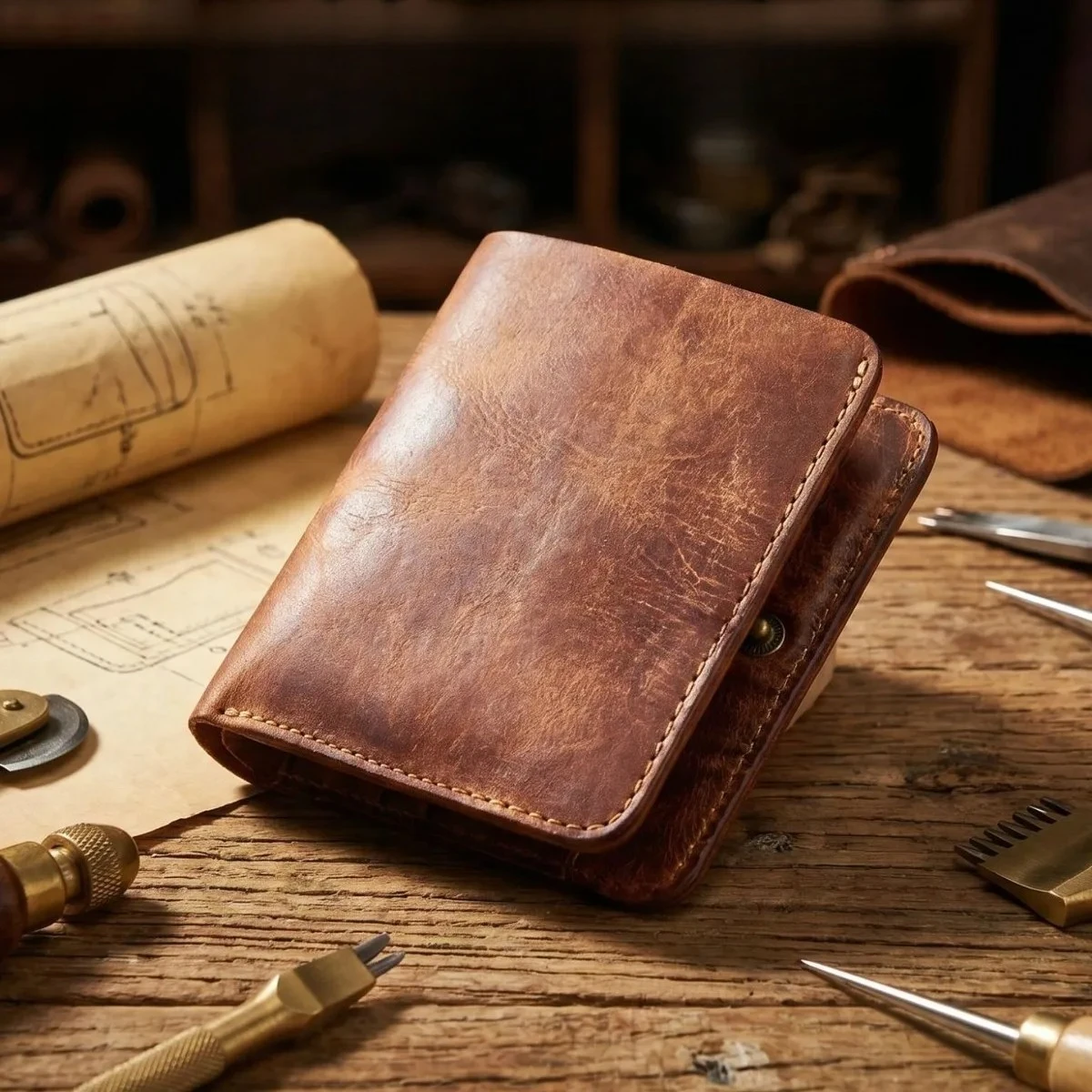 Genuine Leather Wallet for Men - Vertical Style Mens Bifold Wallets with Zipper Coin Pocket - Holds Bills, Credit Cards, Coins
Genuine Leather Wallet for Men - Vertical Style Mens Bifold Wallets with Zipper Coin Pocket - Holds Bills, Credit Cards, Coins