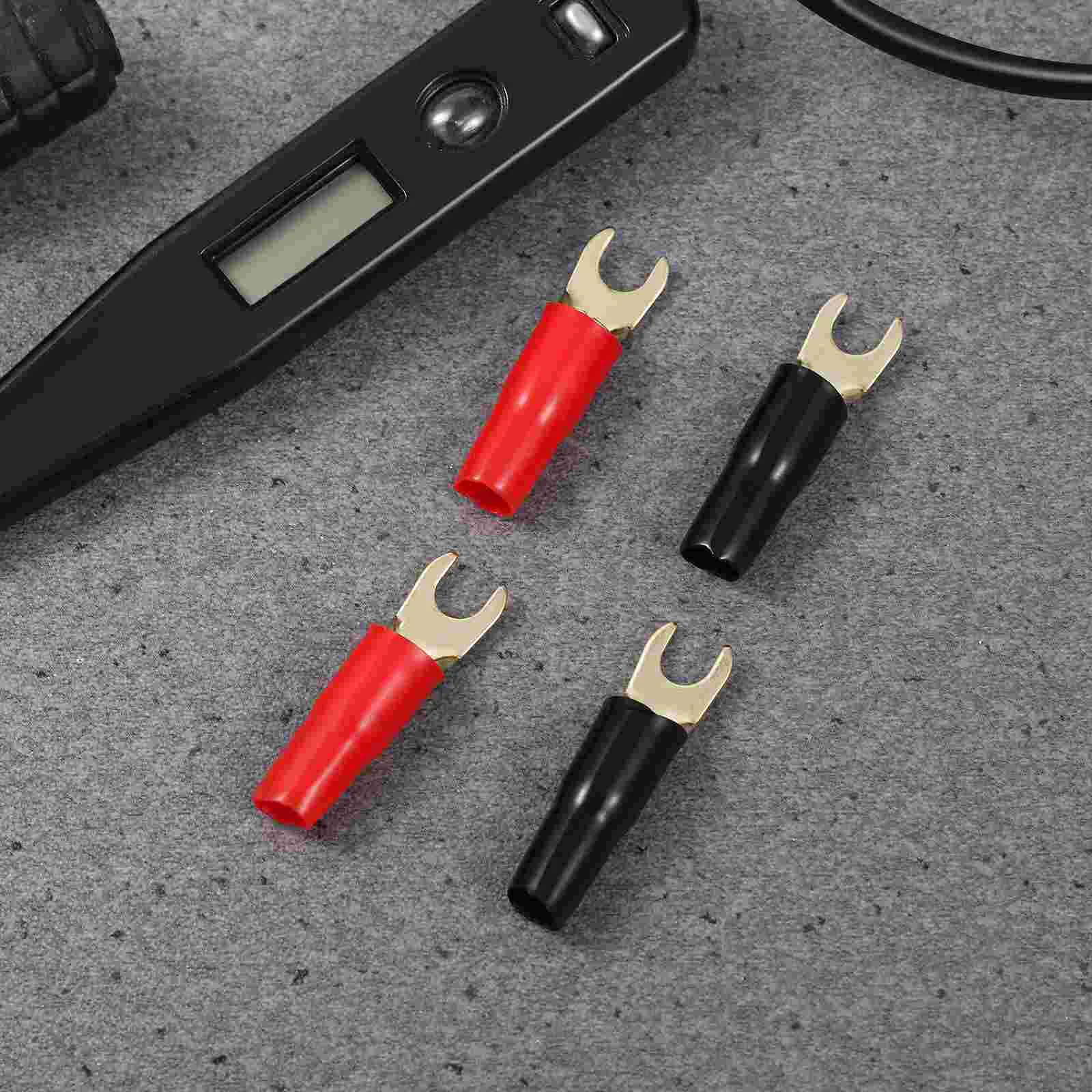 5 Pairs Audio Terminal Block Electrical Plug Plugs and Sockets Terminals Male Female Connectors Crimp Spade Adapter Wire
5 Pairs Audio Terminal Block Electrical Plug Plugs and Sockets Terminals Male Female Connectors Crimp Spade Adapter Wire