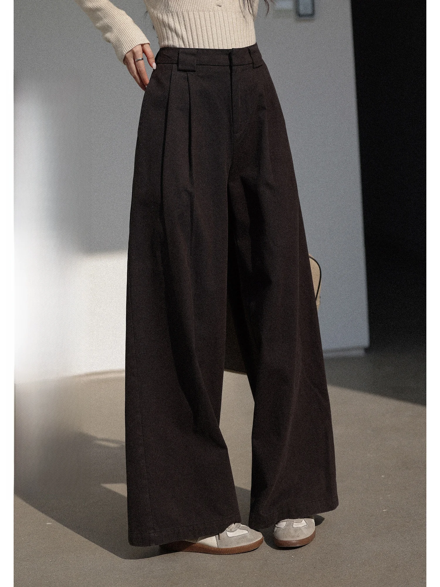 Bla High Waist Straight Leg Wide Leg Pants Women's Suit Trousers Casual Loose Fit Long Pants Spring 2026 New Arrival
Bla High Waist Straight Leg Wide Leg Pants Women's Suit Trousers Casual Loose Fit Long Pants Spring 2026 New Arrival