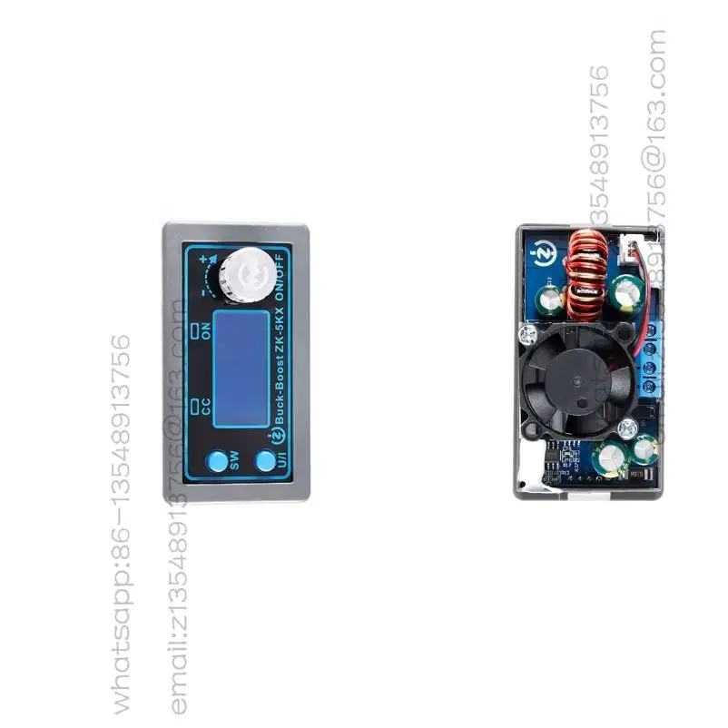 ZK-5KX CNC DC Automatic Step-Up Module Adjustable Voltage Stabilizer Power Supply 36V/5A/80W
ZK-5KX CNC DC Automatic Step-Up Module Adjustable Voltage Stabilizer Power Supply 36V/5A/80W