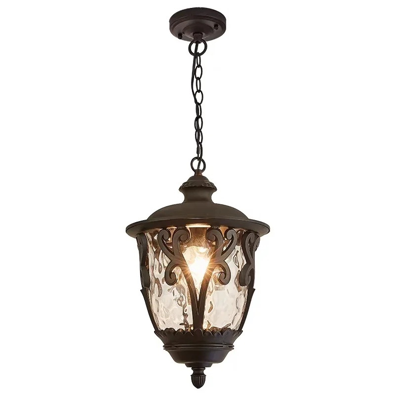 European Retro Outdoor Pendant Light Corridor Courtyard Light Waterproof Corridor Porch Sunroom Pavilion Garden Pendant
European Retro Outdoor Pendant Light Corridor Courtyard Light Waterproof Corridor Porch Sunroom Pavilion Garden Pendant