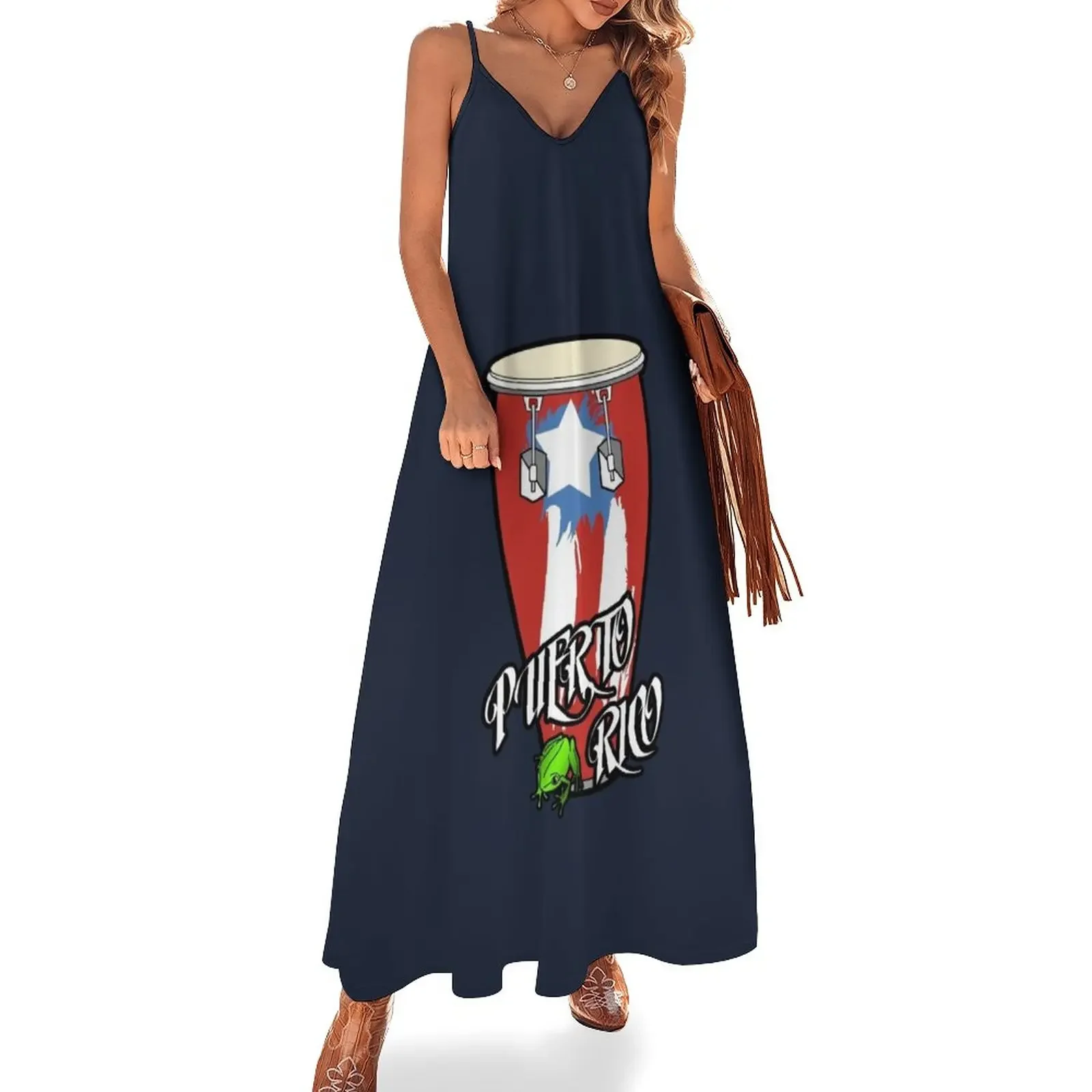 Conga Puerto Rico Sleeveless Dress women dresses summer dresses Dress women Dress
Conga Puerto Rico Sleeveless Dress women dresses summer dresses Dress women Dress