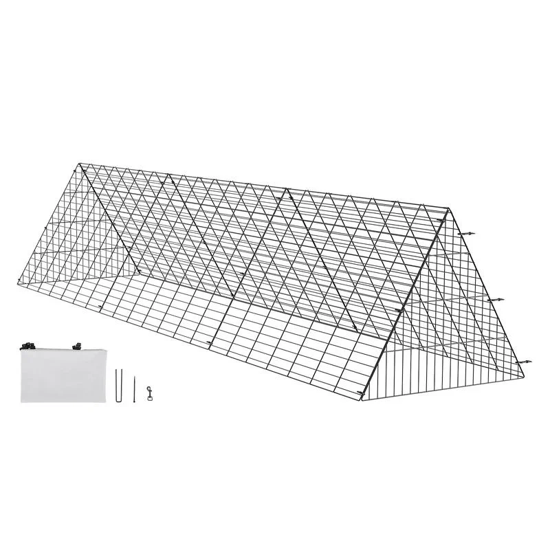 Portable Chicken Tunnel Run for Yard, 118.1 x 28 x 24.2 Inch, Easy Setup Outdoor Enclosure for Chickens, Ducks, Rabbits
Portable Chicken Tunnel Run for Yard, 118.1 x 28 x 24.2 Inch, Easy Setup Outdoor Enclosure for Chickens, Ducks, Rabbits