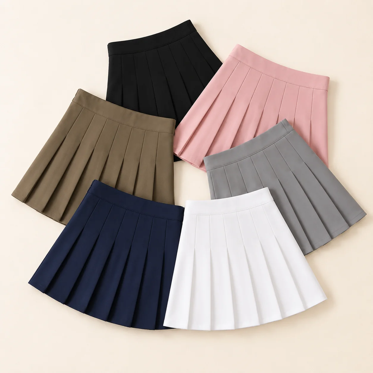 Hot Sale Women Y2K Pleated Skirt Summer High Waist A Line Mini Skirt Preppy School Uniform Skater Solid Color Kawaii Jupe Hot
Hot Sale Women Y2K Pleated Skirt Summer High Waist A Line Mini Skirt Preppy School Uniform Skater Solid Color Kawaii Jupe Hot