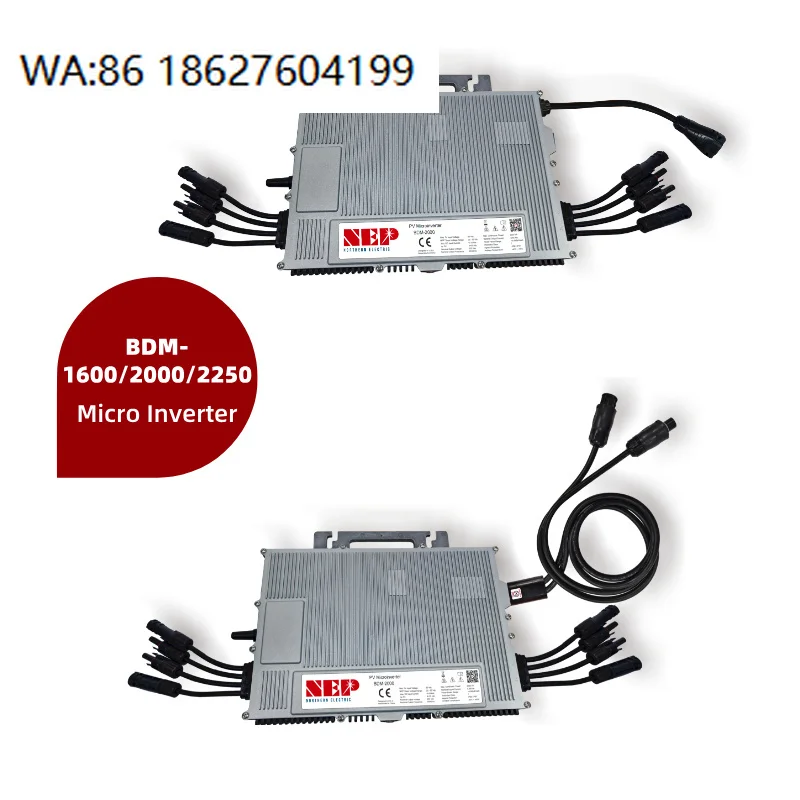 2000W Three Phase Grid Connected Micro Inverter Pure Sine Wave WiFi MPPT 6KW On-Grid Solar PV System
2000W Three Phase Grid Connected Micro Inverter Pure Sine Wave WiFi MPPT 6KW On-Grid Solar PV System