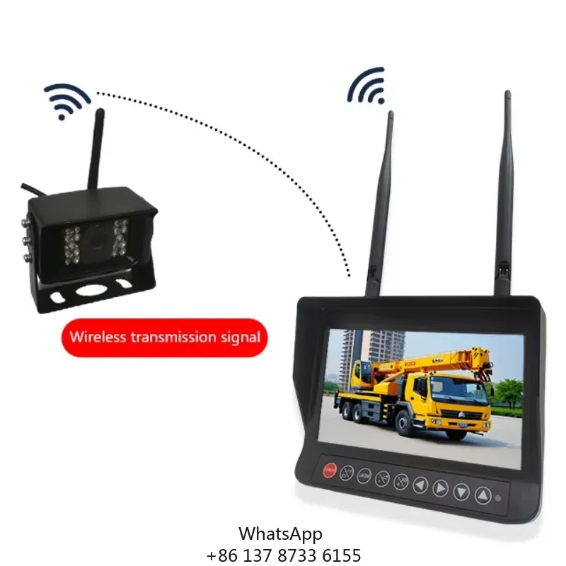 HD Wireless Reversing Camera Infrared Night Vision Vehicle-mounted Wireless Remote Camera HD Surveillance Camera
HD Wireless Reversing Camera Infrared Night Vision Vehicle-mounted Wireless Remote Camera HD Surveillance Camera