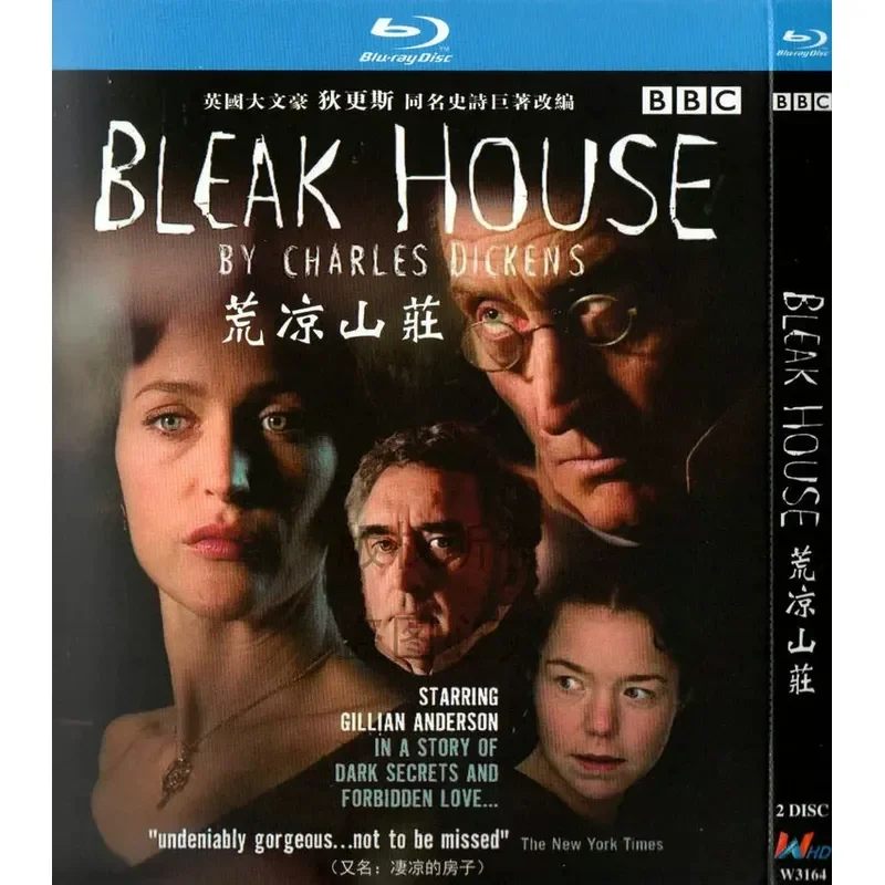 British Drama Series Bleak House BD High Definition 1080p Blu-ray 2-Disc Set
British Drama Series Bleak House BD High Definition 1080p Blu-ray 2-Disc Set
