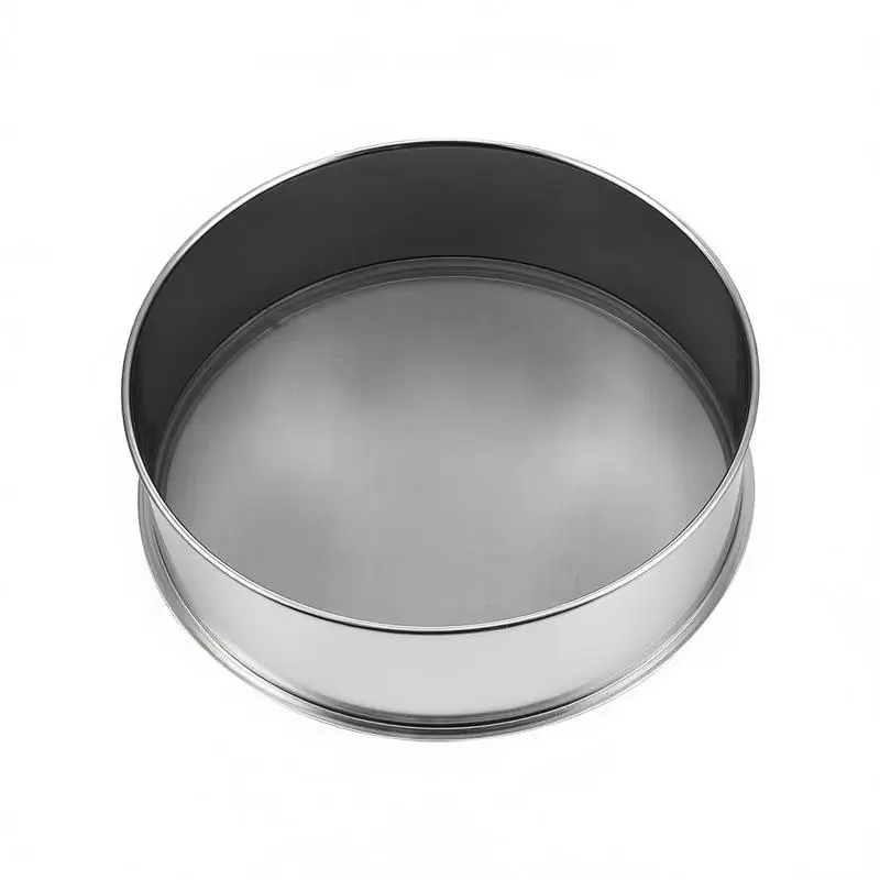 Flour Sieve Fine Mesh, 80 Mesh Flour Sifter, 304 Stainless Steel Fine Mesh Sifter Food-grade, Dia. 12.6" Fine Mesh Strainers for Baking, 5 Sizes Mesh hole for Mungbean, Rice, Flour, Pearl Powder
Flour Sieve Fine Mesh, 80 Mesh Flour Sifter, 304 Stainless Steel Fine Mesh Sifter Food-grade, Dia. 12.6" Fine Mesh Strainers for Baking, 5 Sizes Mesh hole for Mungbean, Rice, Flour, Pearl Powder