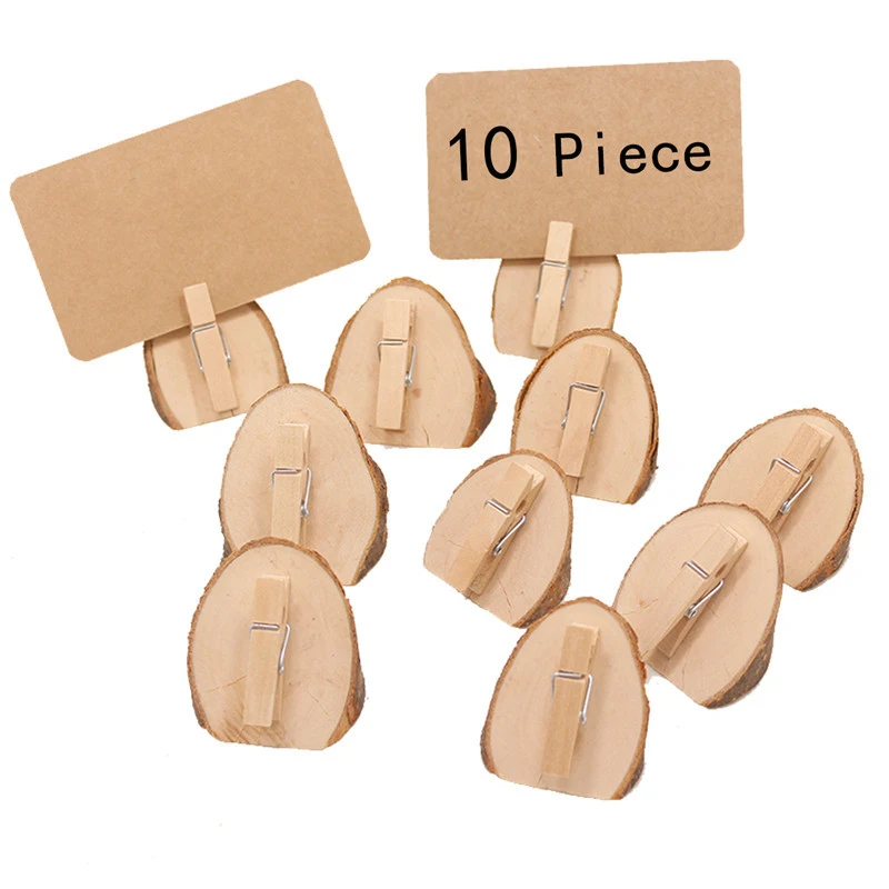 10Pcs Wood Place Card Holders Rustic Table Number Holder Wedding Party Birthday Decoration Name Picture Sign Stand Photo Display
10Pcs Wood Place Card Holders Rustic Table Number Holder Wedding Party Birthday Decoration Name Picture Sign Stand Photo Display