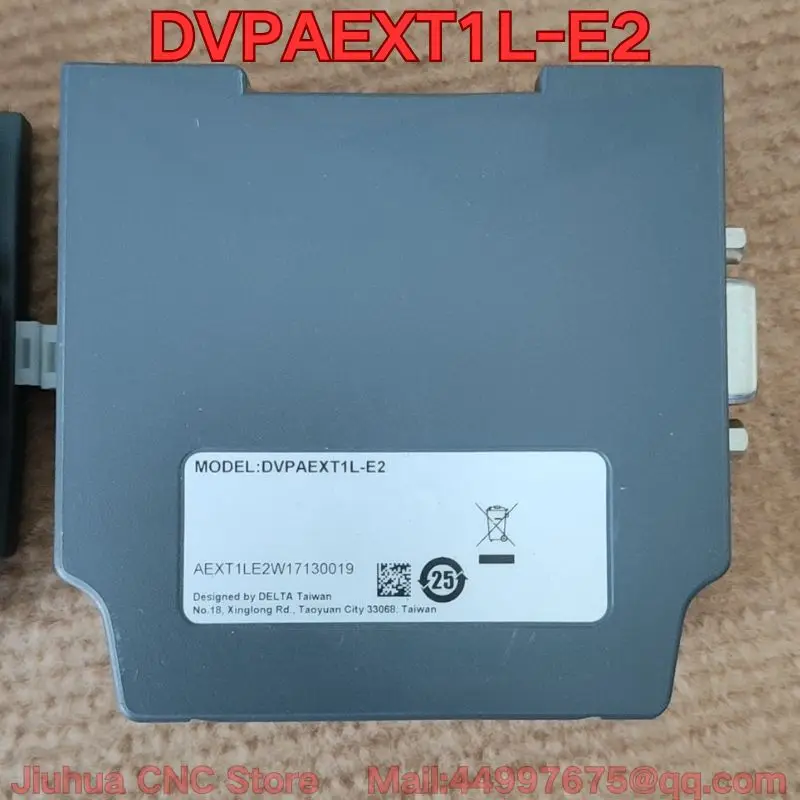 Second-hand DVPAEXT1L-E2 PLC module functional test is normal
Second-hand DVPAEXT1L-E2 PLC module functional test is normal